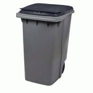 Conteneur Korok 2 Roues 340L - Polyéthylène haute densité, anti-UV, roues en caoutchouc massif Conteneur Korok 2 Roues 340L - Polyéthylène haute densité, anti-UV, roues en caoutchouc massif