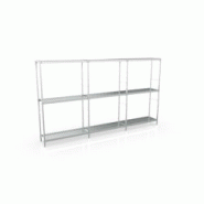 CORECO Rayonnage Lineaire 4360X1370X500 3 Niveaux L458 - L458 CORECO Rayonnage Lineaire 4360X1370X500 3 Niveaux L458 - L458