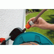 Dévidoir d'arrosage portable et mural 50 classic équipé