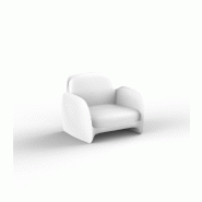 Fauteuil lounge in & out PEZZETTINA - blanc