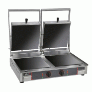 Grill de cuisson par contact vitrocéramique - double alimentation -... - P10232VLL