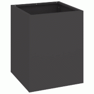 Helloshop26 - Cache-pot de jardin moderne noir 32 x 32 x 40 cm durable minimaliste en acier laminé à froid 02_0052453 - noir métal 3000237427264 Helloshop26 - Cache-pot de jardin moderne noir 32 x 32 x 40 cm durable minimaliste en acier laminé à froid 02_0052453 - noir métal 3000237427264