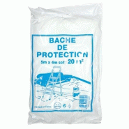 SAVY Bâche de protection 4x5 m polypropylène A - 035-1071859 SAVY Bâche de protection 4x5 m polypropylène A - 035-1071859