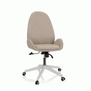 Siège de bureau / Siège pivotante AVEA I tissu beige hjh OFFICE - beige polyester 729431