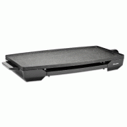 SIMÉO SIMEO Plancha électrique Effet Pierre 2200w 59x34cm cv502 - noir 3416879737386