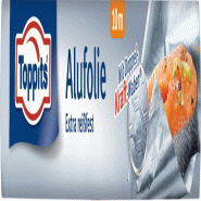 Toppits Feuille d'aluminium, 10 m x 29.5 cm - 265979 Toppits Feuille d'aluminium, 10 m x 29.5 cm - 265979