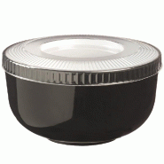 Verrine bol thai PP réemployable noir/blanc 150ml - par 240