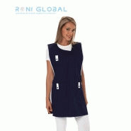 Chasuble de travail femme - 4 poches - coton et polyester - Alice Remi Confection - Ref: R-6102_0