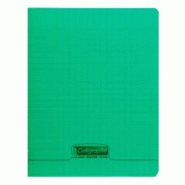 Calligraphe Lot de 4 Cahier Ligne 8000 A4, 192p./96 feuilles 90 g/m² piquées, couv. PP vert, Séyès - 3210330183657
