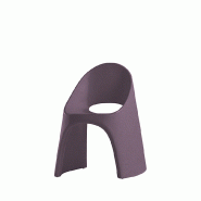 Chaise design in & out AMELIE - violet iris Chaise design in & out AMELIE - violet iris