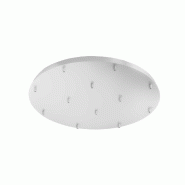 Gea Luce Ofelia Mini B T/12 Rosace Ronde - Base Pour Suspension Avec 12 Trous, Finition Blanc Mat, Degré Ip20 - Gealuce - blanc OFELIA MINI B T/12 -