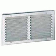 GRILLE EXTERIEUR ALUMINIUM GAE-10 400X200 GRILLE EXTERIEUR ALUMINIUM GAE-10 400X200