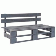 Helloshop26 - Banc de jardin meuble de patio d'extérieur terrasse palette de jardin bois gris 02_0011836 - 3000649647762 Helloshop26 - Banc de jardin meuble de patio d'extérieur terrasse palette de jardin bois gris 02_0011836 - 3000649647762