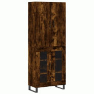 Helloshop26 - Buffet bahut commode armoire meuble de rangement organisateur cuisine salle de séjour salon haut 69,5 x 34 x 180 cm 02_0033426 - 300021