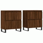 Helloshop26 - Buffet bahut commode armoire meuble de rangement organisateur cuisine salle de séjour salons lot de 2 bois 02_0036791 - 3000213063394 Helloshop26 - Buffet bahut commode armoire meuble de rangement organisateur cuisine salle de séjour salons lot de 2 bois 02_0036791 - 3000213063394