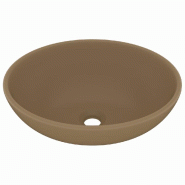 Helloshop26 - Lavabo ovale de luxe vasque à poser de toilette lave-mains de salle de bain salle cosmétique maison intérieur 40 x 33 02_0002672 - 30