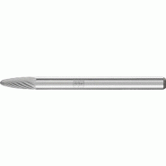 Petite fraise sur tige forme RBF D. 3 mm L. Tête 7 mm D. De la tige 3 mm carbure engrènement 5 PFERD Petite fraise sur tige forme RBF D. 3 mm L. Tête 7 mm D. De la tige 3 mm carbure engrènement 5 PFERD