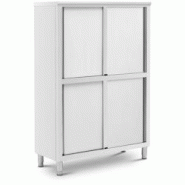 Royal Catering - Royal Catering RCAT-120/50-C Armoire 1 200 x 500 x 1 800 mm 4 étagères jusqu'à 200 kg Armoire chambre Armoire dressing - argenté Royal Catering - Royal Catering RCAT-120/50-C Armoire 1 200 x 500 x 1 800 mm 4 étagères jusqu'à 200 kg Armoire chambre Armoire dressing - argenté