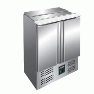 Saladette 2 portes inox - Saro - 323-1400