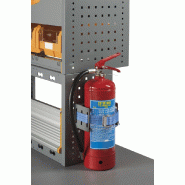 Support avec sangles pour extincteurs - u401519