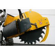 Trancheuse pour fibre optique pour minipelle_1