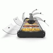 Vitrine réfrigérée SELF-SERVICE - 6 bacs GN 1/3 - 1320 mm | Sayl Barcelona - avec 6 bacs GN 1/3