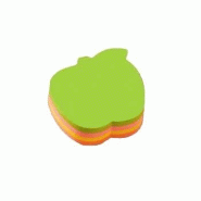 Bloc-notes adhésif INFONOTES Apple Motif (7 x 7 cm) - 4011169830397