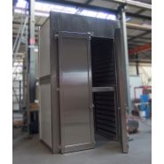 Étuves industrielles de préchauffage de fûts - 40° à 150°C - 1 à 6 palettes - Chauffage multi-énergies Étuves industrielles de préchauffage de fûts - 40° à 150°C - 1 à 6 palettes - Chauffage multi-énergies