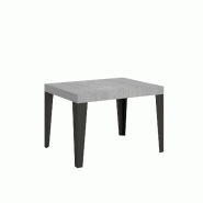 Itamoby Table Extensible 70X110/194 Cm Flame Cement Structure Anthracite - gris 8050598200346