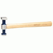 KS Tools Marteau de carrossier standard - tête ronde/carrée - 4042146152812