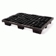 Palette plastique gamme légère 800 X 1200 avec plateau ajouré - CUEXPORTPAL1280 Palette plastique gamme légère 800 X 1200 avec plateau ajouré - CUEXPORTPAL1280