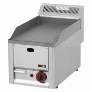 Plaque de cuisson 32x48 à gaz nervurée sans soubassement | REDFOX - FTR 30 GL