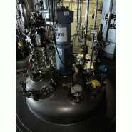 Réacteur bachiller atex en acier inoxydable 316l 3 850 litres avec agitation et demi-tige d'occasion_100