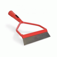 Ratissoire rectangulaire à pousser Gouvy - lame 15,5 cm avec manche 150 cm - Fabriqué en France