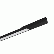 ROSSINI ILLUMINAZIONE Telco - Éclairage Linéaire Led Monophasé 24 W Pour Rail, Noir, Interrupteur Cct 3000K-4000K, Cri90, Ip20 - Groupe Rossini - n