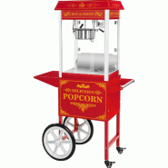 Royal Catering - Royal Catering Machine À Pop Corn Professionnelle (1500W, 5kg/h / 16l/h, Marmite ø 18,5 cm, Revêtement antiadhésif, Utilisation -