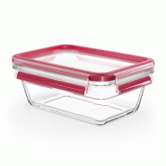 TEFAL Boîte de conservation rectangulaire 0,85 L - Masterseal Glass - 035-1229421 TEFAL Boîte de conservation rectangulaire 0,85 L - Masterseal Glass - 035-1229421