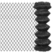 Vidaxl clôture à mailles acier 25 x 1 m gris 142429 Vidaxl clôture à mailles acier 25 x 1 m gris 142429