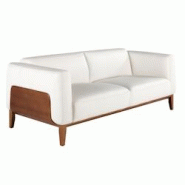 AC ANGEL CERDA Angel Cerdá Canapé 3 places en cuir blanc 6115C 209 x 92 x 77 - blanc fourrure 8435631019855 AC ANGEL CERDA Angel Cerdá Canapé 3 places en cuir blanc 6115C 209 x 92 x 77 - blanc fourrure 8435631019855