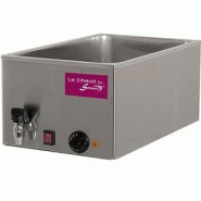 Bain-marie GN1/1 avec robinet de vidange - carrosserie inox et thermostat de sécurité Bain-marie GN1/1 avec robinet de vidange - carrosserie inox et thermostat de sécurité