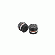 Filtre eurmask a2p3 r gaz et poussiere toxique lot de 2 cartouches