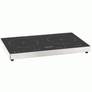 GastroHero Plaque à induction double ECO - Horizontale - 1,8 kW & 1,7 kW - multi-matériau IKE2H35