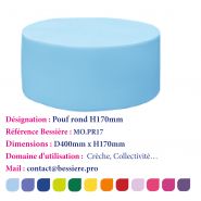 Pouf rond Pouf rond