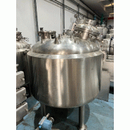 Réacteur bachiller d'occasion 1700 litres inox 316l avec demi tige