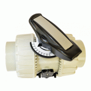 Robinet de régulation Dual Block PP - emboiture joint EPDM - diamètre 020 à 063 mm