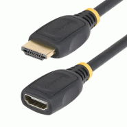 StarTech Cble d'Extension HDMI 2.0 de 1 m, Cble HDMI