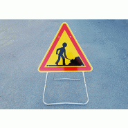 Travaux AK5 - Classe 1 visible à 80m - Panneaux de signalisation en acier galvanisé