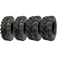 Quad Tyres 25x10-12 25x8-12 6ply P377 ATV tyre E marked road legal - Set of 4 Quad Tyres 25x10-12 25x8-12 6ply P377 ATV tyre E marked road legal - Set of 4