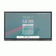 Écran 75'' interactif numérique avec support
