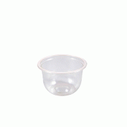 ALPHAFORM Pots DELIPACK en Plastique Transparent - Ø9,5 x 6,9 cm - 27cl - x800 pièces - 5903424935796